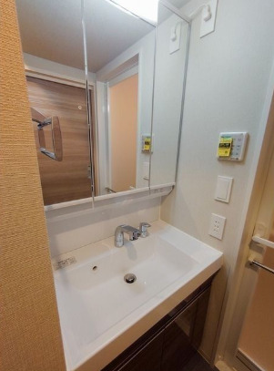 洗面設備　別タイプ部屋　参考写真です