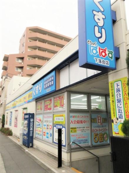 ドラックストア　どらっぐぱぱす下落合店（ドラッグストア）まで340m