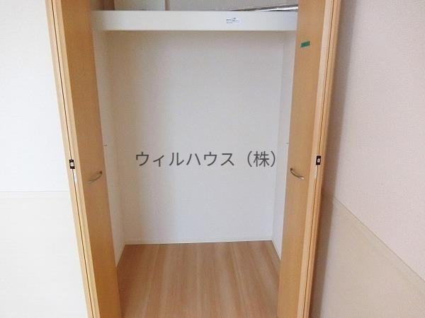 収納　クローゼット！