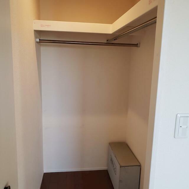 収納　同じ間取りの別部屋写真です