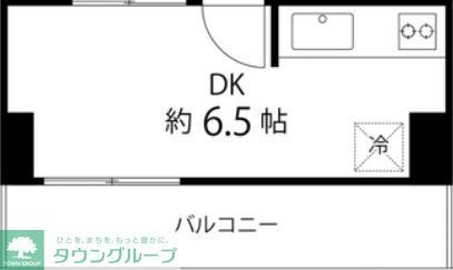 居室・リビング　間取図