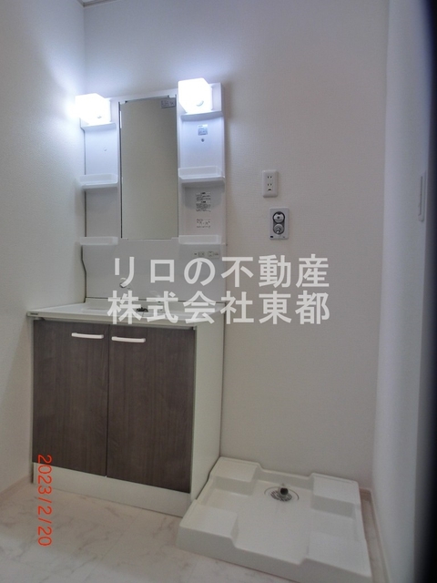 洗面設備　前回募集時のお写真です。