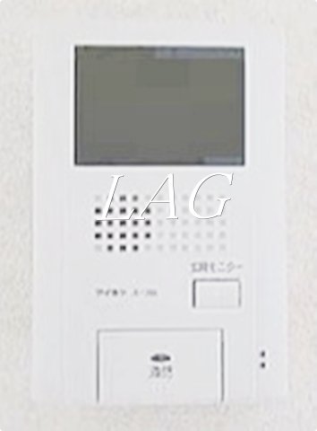 セキュリティ　モニター付きインターホンです。