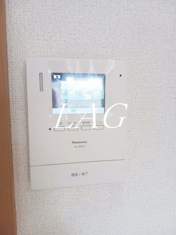 セキュリティ　モニター付きインターホンです。