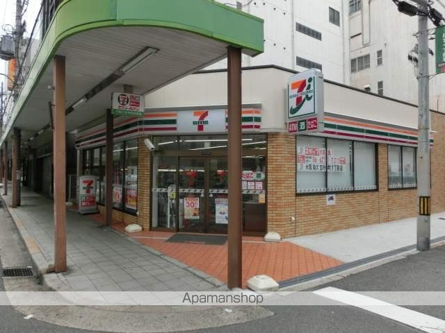 コンビニ　セブン－イレブン大阪南久宝寺町１丁目店（コンビニ）まで107m