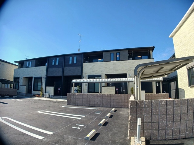 建物外観　「メゾンソレイユ」、現地待ち合わせのご案内可能です。