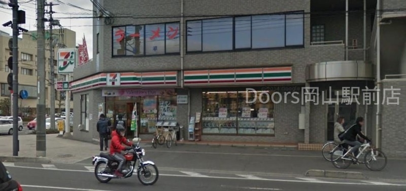 コンビニ　セブンイレブン岡山昭和町店（コンビニ）まで440m
