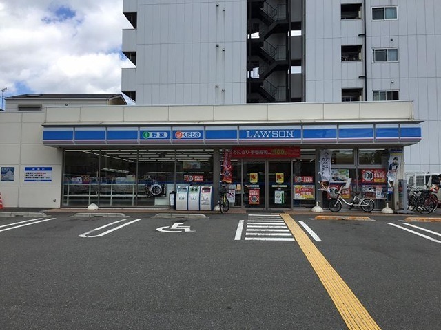 コンビニ　ローソン 遠里小野店（コンビニ）まで411m