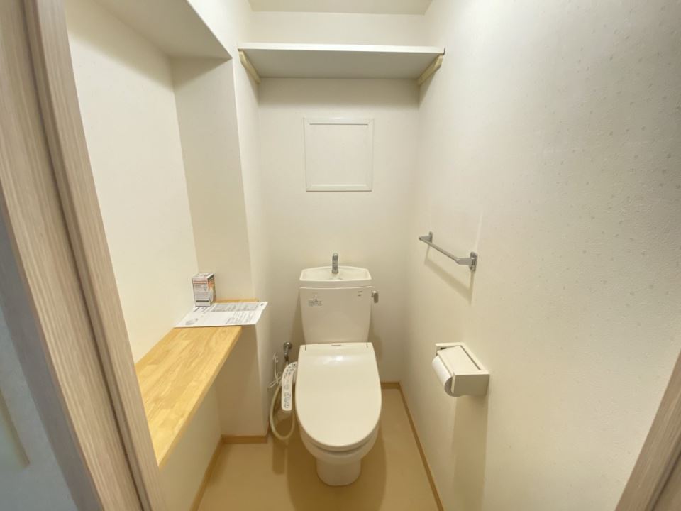 トイレ　洗面脱衣所です