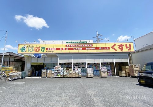 ドラックストア　どらっぐぱぱす西小岩店（ドラッグストア）まで394m