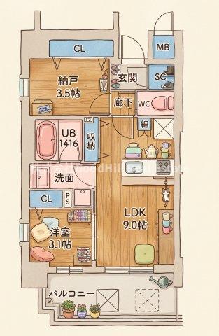 間取り図