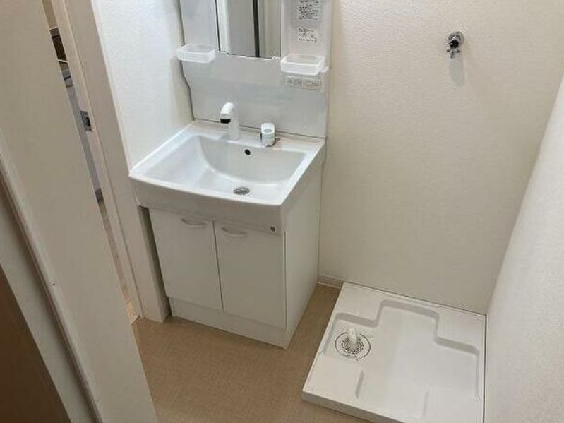 洗面設備　同シリーズ物件の写真になります