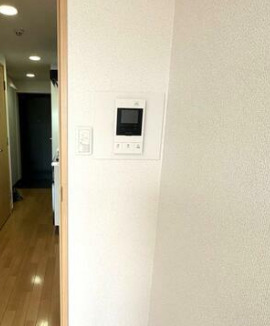 セキュリティ　モニター付きインターホンです