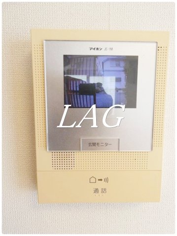 セキュリティ　モニター付きインターホンです。