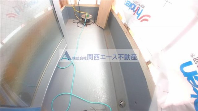 バルコニー　建築中