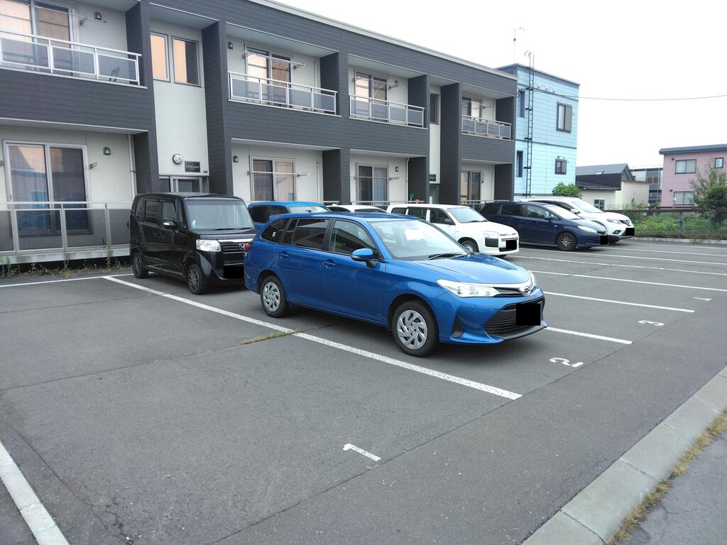 駐車場　縦列駐車場