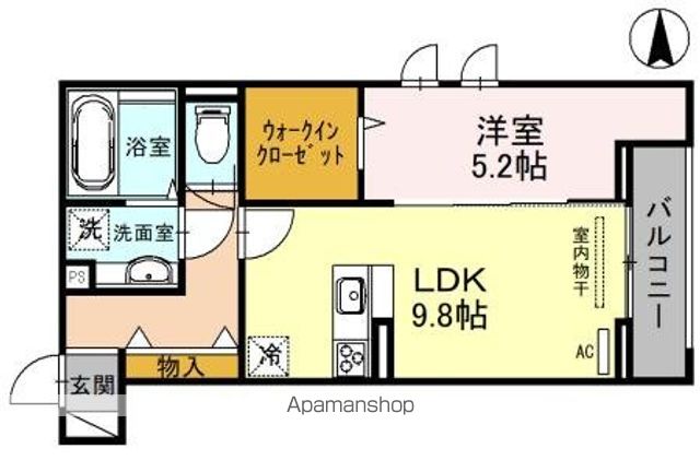 Dーroom塚口町の間取り写真