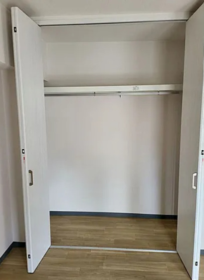 収納　たっぷりとした収納スペースです