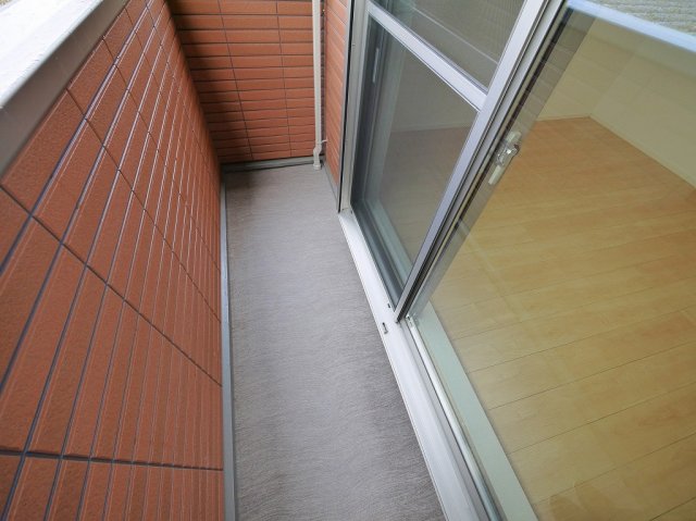 バルコニー　広々としたバルコニーです