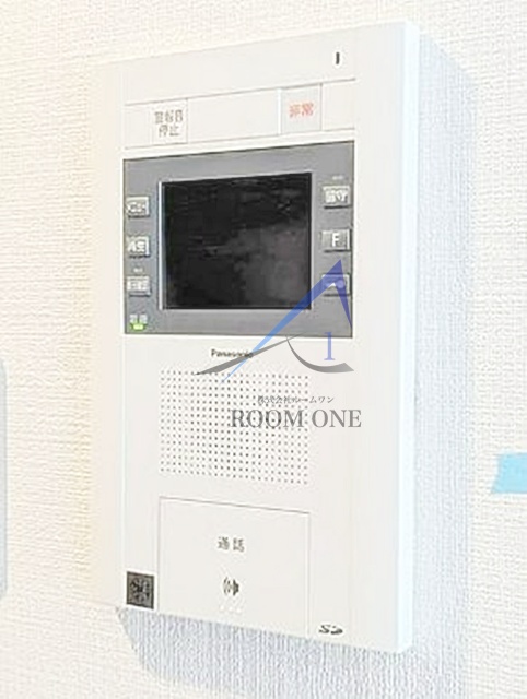 セキュリティ　モニター付インターホンです。