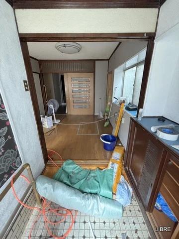 玄関　玄関広々