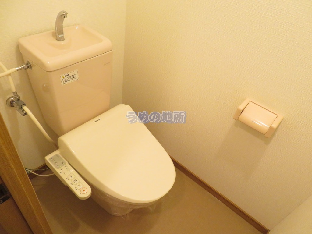 西鉄甘木線 五郎丸駅 徒歩32分 3階建 築26年のトイレ写真
