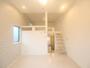 居室・リビング　洋室6.3帖　上段ロフト5.9帖（収納でも部屋でも使えます）