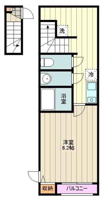 グランデ石内の間取り写真