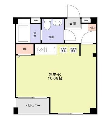 ラヴィエント三ノ輪パークサイドの間取り写真