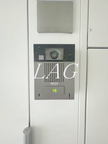 セキュリティ　モニター付きインターフォンです。
