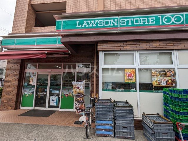 コンビニ　ローソンストア100 LS川崎藤崎店（コンビニ）まで208m