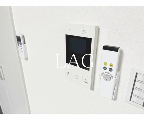 セキュリティ　モニター付インターホンです。