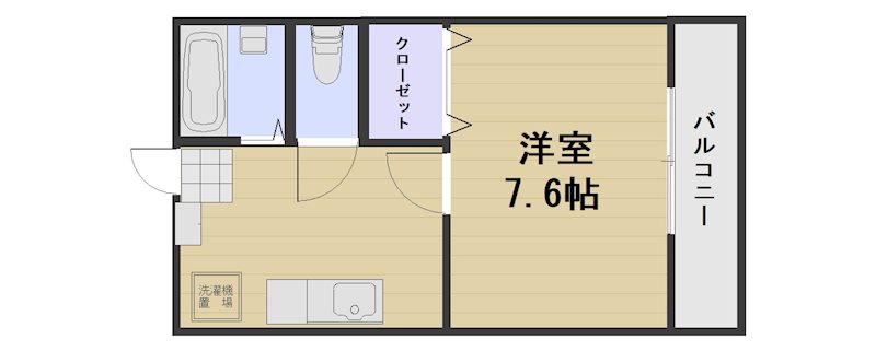 フロントステーション西川原の間取り写真