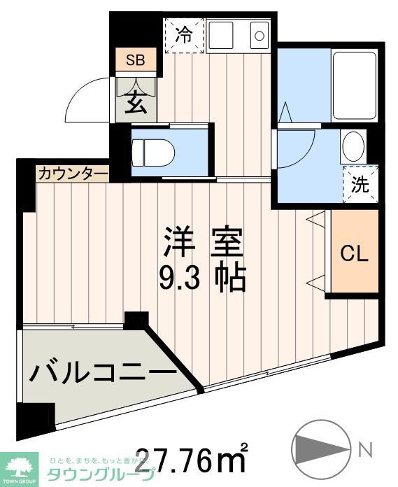 ＪＲ京浜東北線 赤羽駅 徒歩14分 10階建 築19年の間取り写真