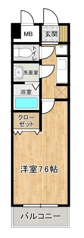 エトワールMIYAの間取り写真