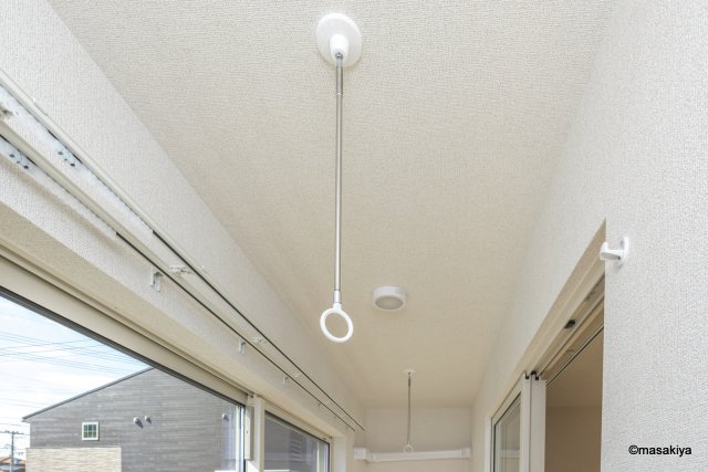 その他設備　室内物干し