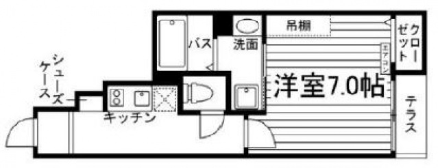 コンフォート古橋の間取り写真