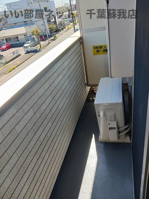 バルコニー　バルコニーがあります