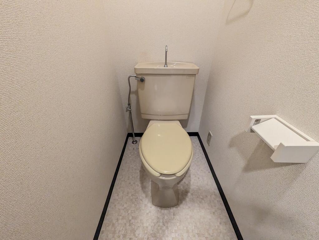 東急田園都市線 市が尾駅 徒歩10分 5階建 築37年のトイレ写真