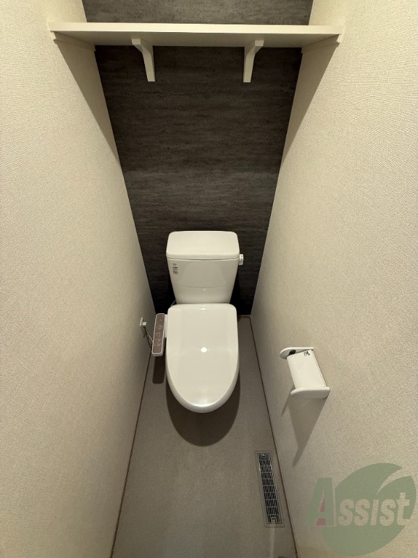 トイレ　トイレの写真です。シンプルで使いやすそうですね。