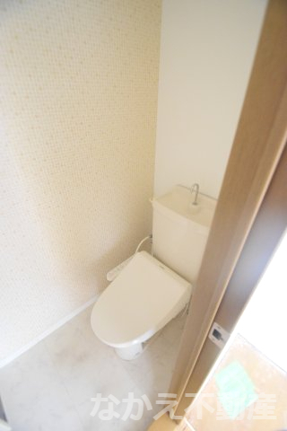 トイレ　清潔感のあるトイレです