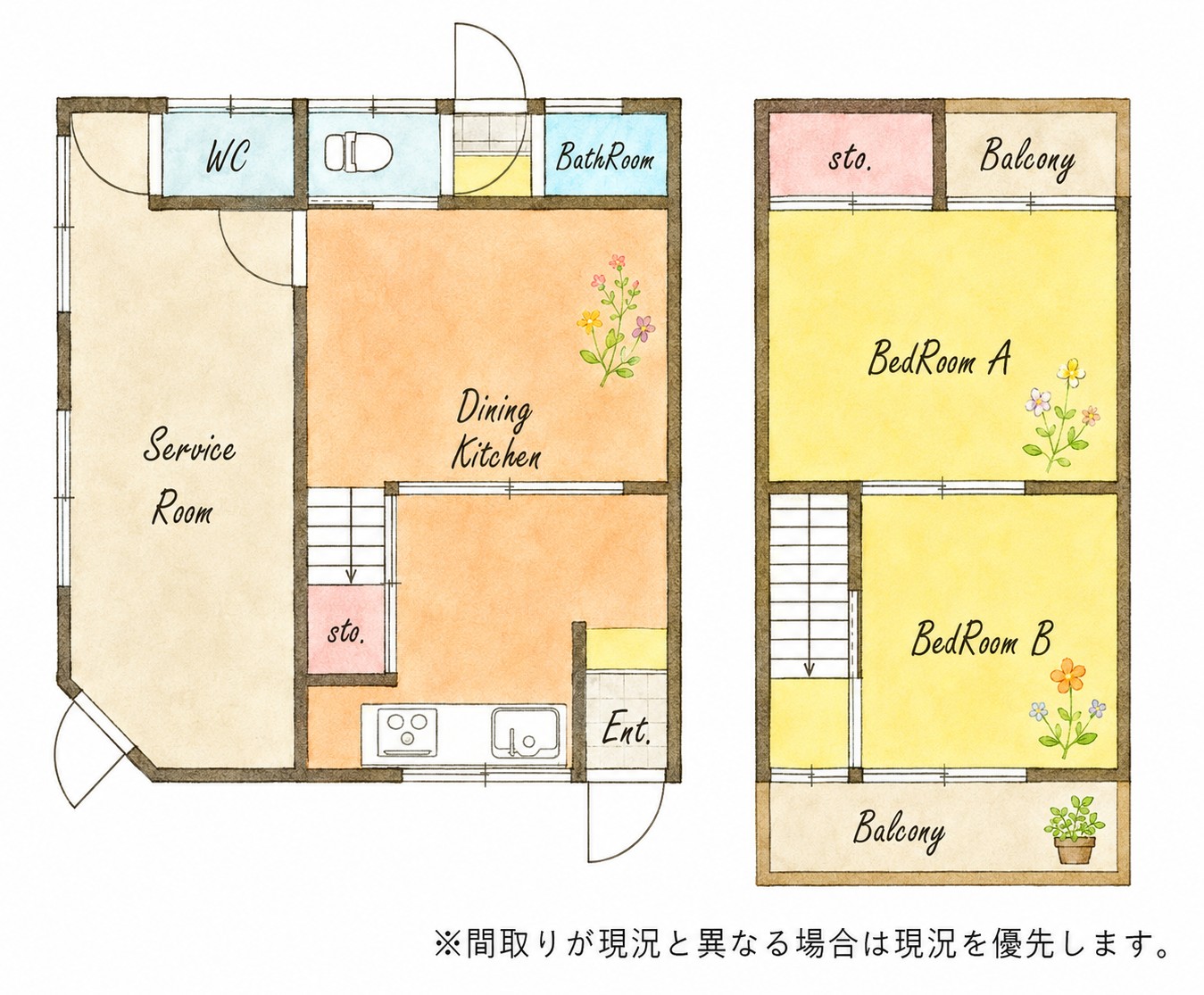 Kurohara HOUSE & SHOPの間取り写真
