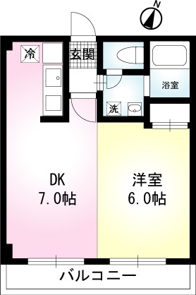 RenoCourt IZUMIの間取り写真