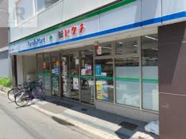 コンビニ　ファミリーマート薬ヒグチ弥刀駅前店（コンビニ）まで514m