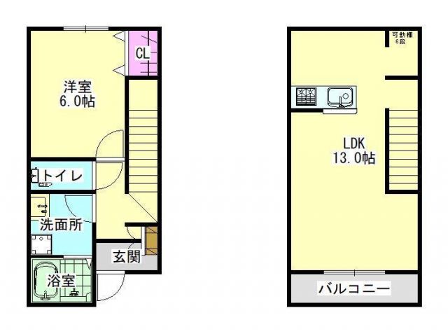 伝馬ルーチェIの間取り写真