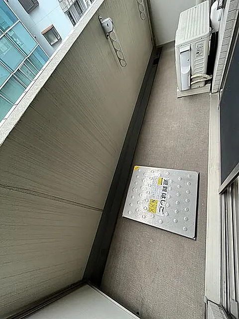 バルコニー　1K別タイプ参考写真
