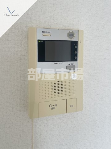 セキュリティ　モニター付きインターホン