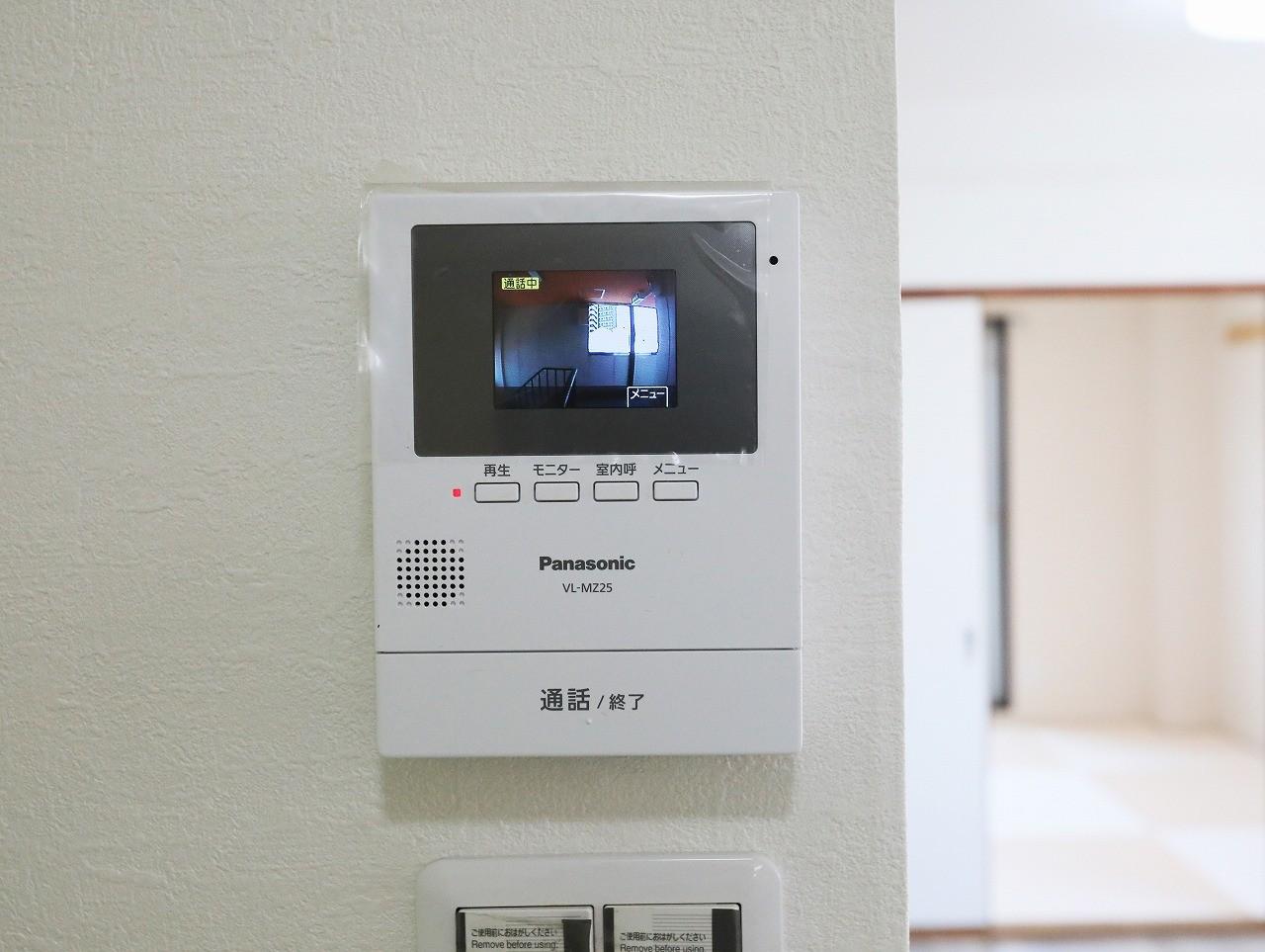 セキュリティ　TVモニターフォンと防犯カメラで安心セキュリティ