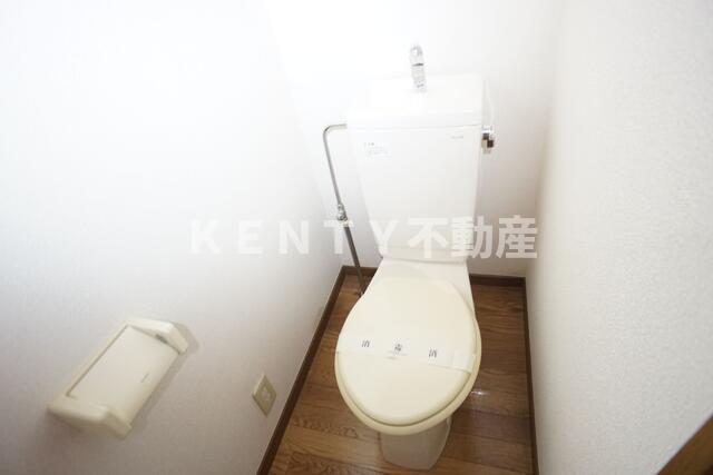トイレ　ゆったりとした空間のトイレです