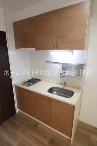 ＪＲ片町線 放出駅 徒歩4分 5階建 築20年のキッチン写真